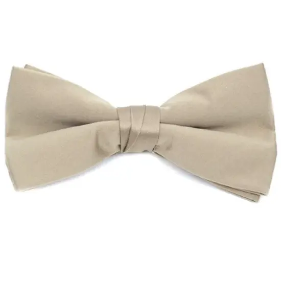 Young Boy's Pre-tied Clip On Bow Tie - Formal Tuxedo Solid Color image {14}