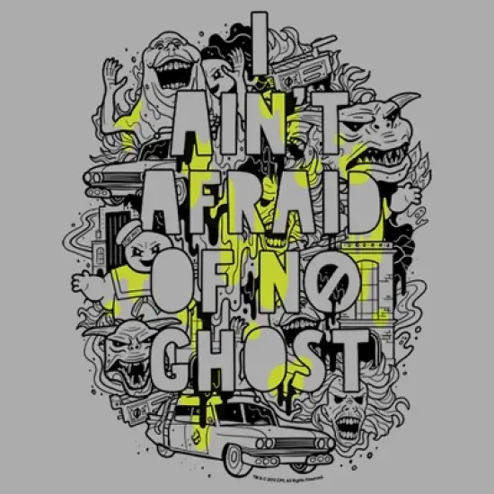 Boy's Ghostbusters I Ain't Afraid of No Ghost Monsters T-Shirt image {1}