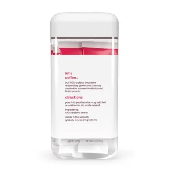 Happy Medium Roast Instant Coffee - 8ct image {1}