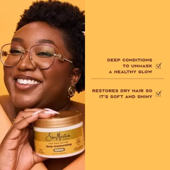 SheaMoisture Raw Shea Butter Moisturizing Hair Mask image {7}
