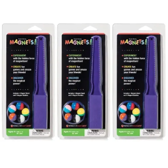 Dowling Magnets&reg; Magnet Wand & 5 Magnet Marbles, 3 Sets image {3}