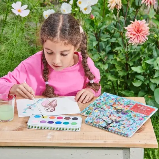 eeBoo: Tree of Life Watercolor Pad - 16 Sheets, 85 lB Paper, 9.5 x 6.5" Book image {3}