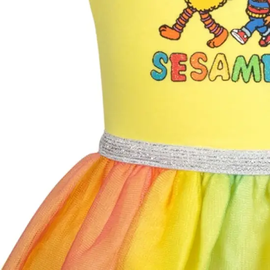 Sesame Street Elmo Cookie Monster Big Bird Baby Girls Tulle Dress Infant  image {3}