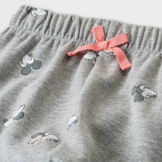 Baby Girls' 2pc Minnie Mouse Fleece Pullover and Jogger Set - Light Pink image {3}