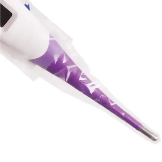 MABIS Disposable Digital Thermometer Probe Covers &ndash; 100 Count, Oral, Rectal, Underarm image {2}