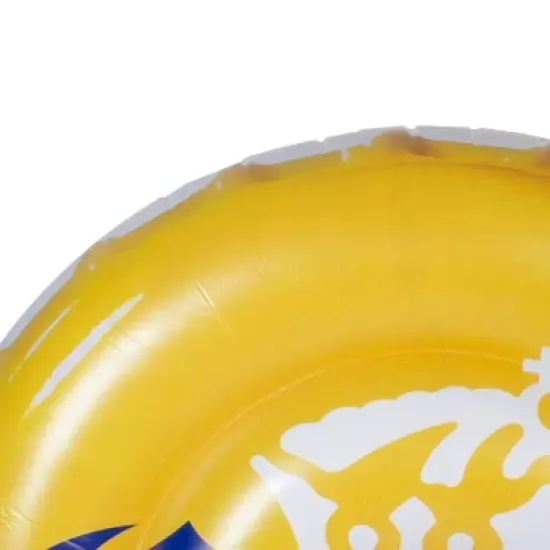 Northlight 51.5" Corona Yellow and Blue Inflatable Bottle Cap Pool Float image {4}