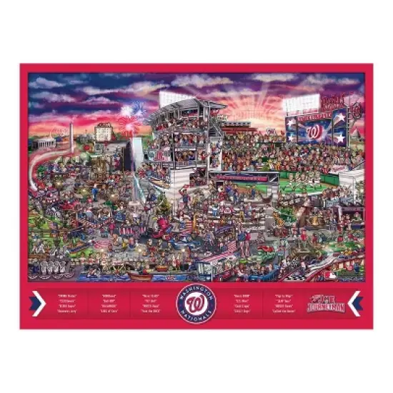 MLB Washington Nationals 500pc Find Joe Journeyman Puzzle image {3}