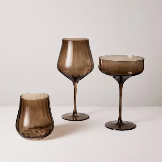 20oz Wine Glasses - Hearth & Hand&trade; with Magnolia image {4}