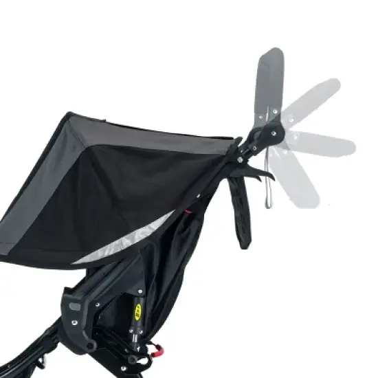 BOB Gear Revolution Flex 3.0 Jogging Stroller - Graphite Black image {3}
