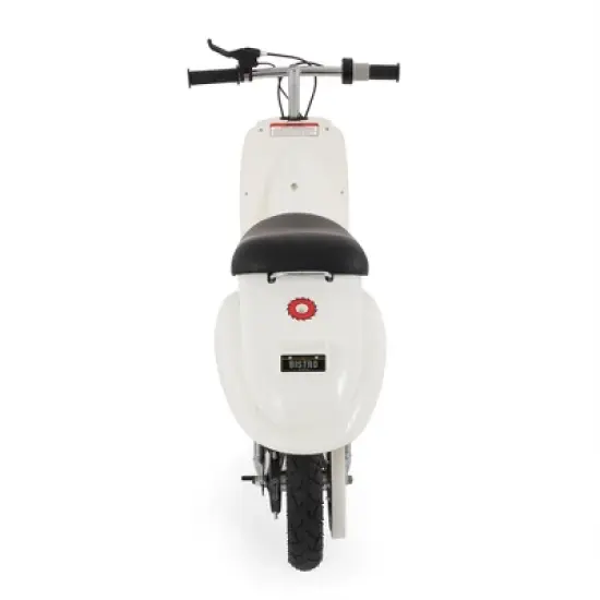 Razor Pocket Mod Miniature Euro 24V Electric Kids Ride On Retro Scooter, Speeds up to 15 MPH with 10 Mile Range, Ages 13 and Up, White image {3}