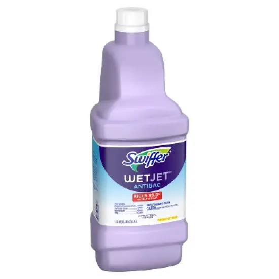 Swiffer WetJet Solution Antibacterial Cleaner - 42.2 fl oz image {7}