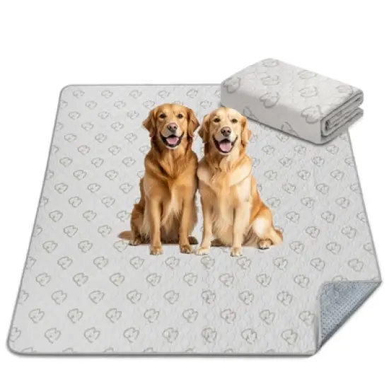FXW Washable Pee Pads for Dogs, Puppy Pads with Super Absorbent, 1 Pack image {9}