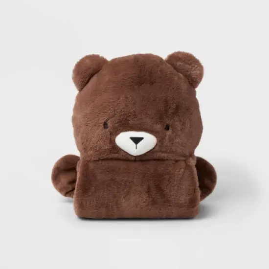 Bear Hooded Kids' Blanket - Pillowfort&trade; image {2}