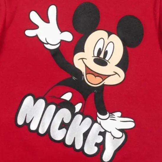 Disney Mickey Mouse Goofy Donald Duck Pluto Baby Fleece Pullover T-Shirt and Pants Infant image {4}
