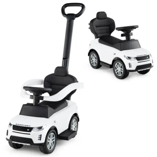 Costway Kids Ride on Push Car with Horn & Start-up Sound Under-seat Storage Push Handle image {13}
