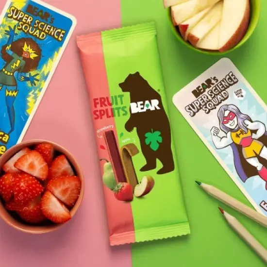 BEAR Strawberry Apple Fruit Splits - 3.5oz image {3}