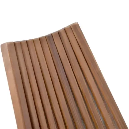 Folding Wood Chair - Natural - WELLFOR image {9}