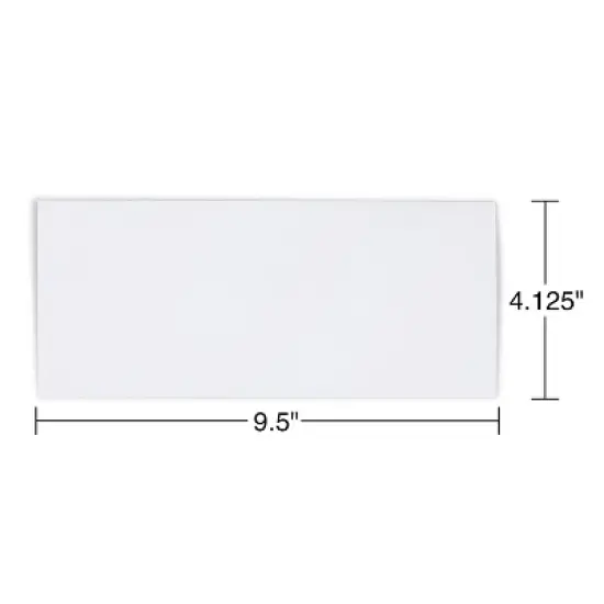 MyOfficeInnovations Self-Sealing Security-Tint #10 Envelopes 4-1/8" x 9-1/2" Wht 500/BX 511289 image {2}