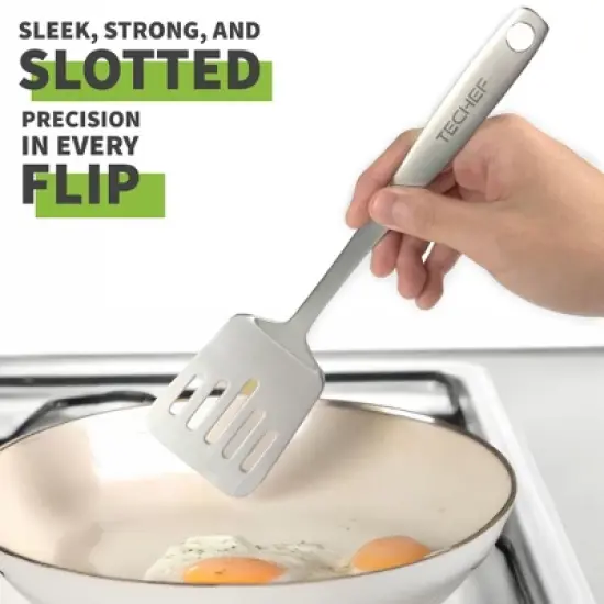 TECHEF - ChefCore Stainless Steel Slotted Spatula image {1}