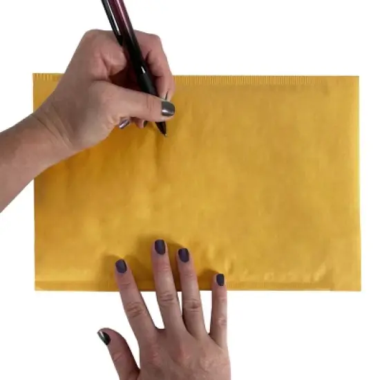 UOFFICE Pack of 50 Kraft Bubble Mailers 7.25" x 12" - #1 Self-Seal Padded Envelopes image {6}