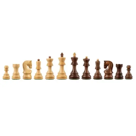 Bobby Fischer&reg; Zagreb Chess Set with Deluxe Wooden Chess Board 21.75 in. image {5}