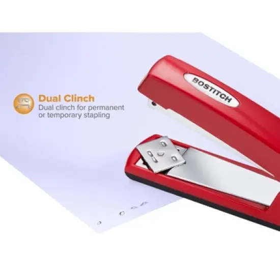 Bostitch Classic Red Stapler, 20 Sheets image {2}
