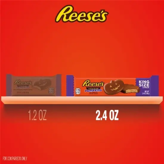 Reese's Peanut Butter Milk Chocolate Pumpkins Halloween Candy image {6}
