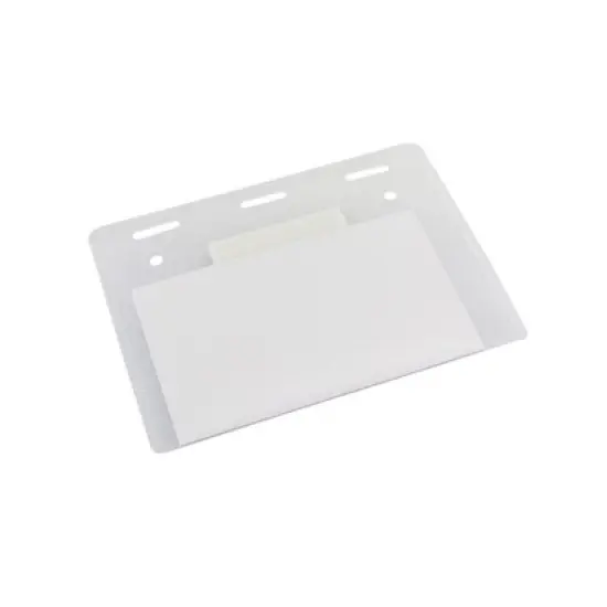 SICURIX Magnetic ID Badge Holder Kit with Printable Inserts, 4" x 3", Pack of 20 image {1}