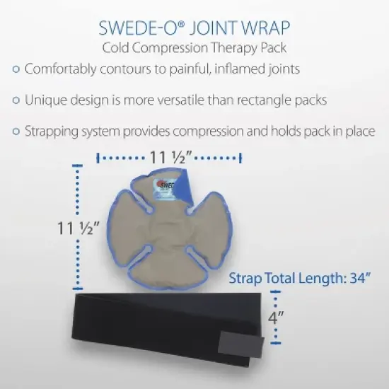 Swede-O Joint Wrap Cold Compression Therapy Pack image {3}