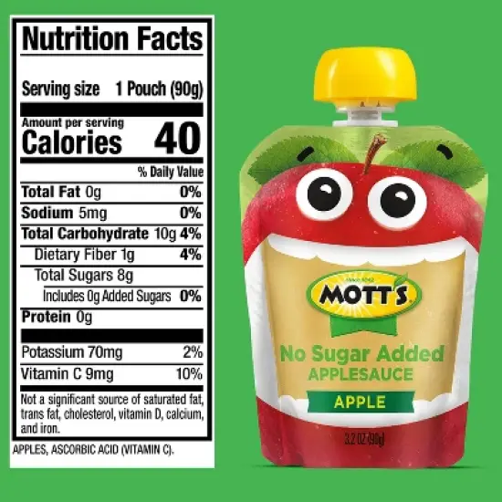 Mott's Unsweetened Pouches - 38.4oz/12ct image {12}