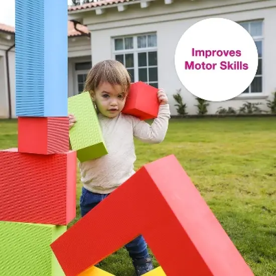 Edushape 726033 Big Edu-Color Blocks, 32 Piece image {3}