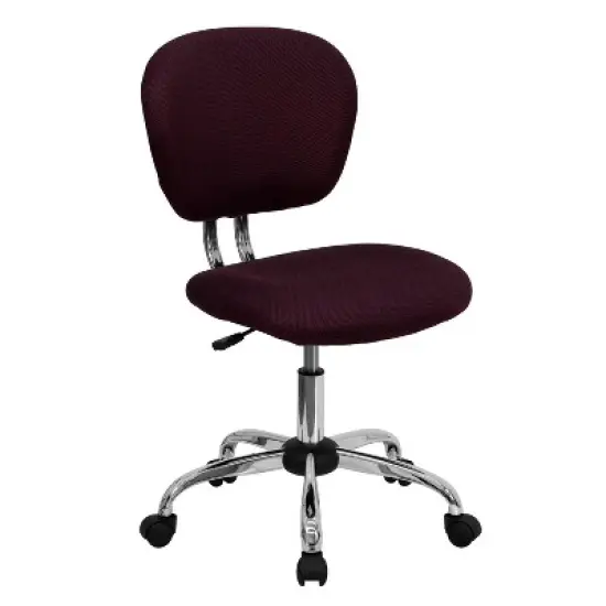 Mid Back Mesh Padded Swivel Task Office Chair - Flash Furniture image {8}