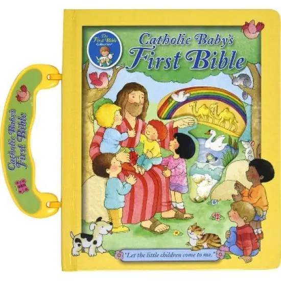 Catholic Baby's First Bible - by  Judith Bauer (Board Book) image {1}