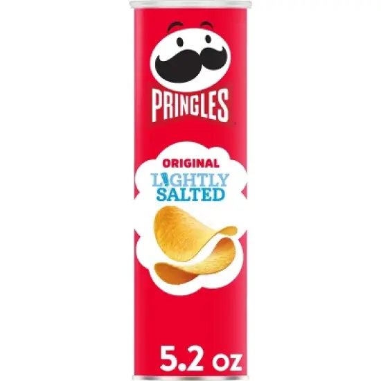 Pringles Lightly Salted Potato Crisps Chips - 5.2oz image {10}