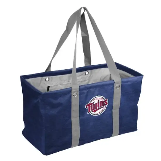 MLB Minnesota Twins Crosshatch Picnic Caddy image {1}