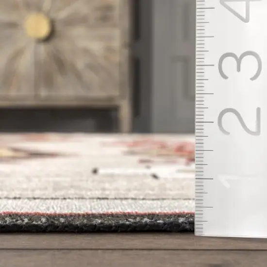 nuLOOM Elora Southwestern Machine Washable Area Rug image {2}