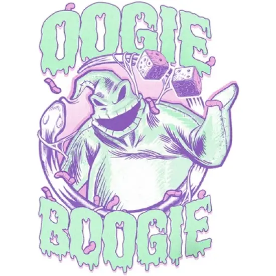 Men's The Nightmare Before Christmas Slimy Oogie Boogie Sweatshirt image {1}