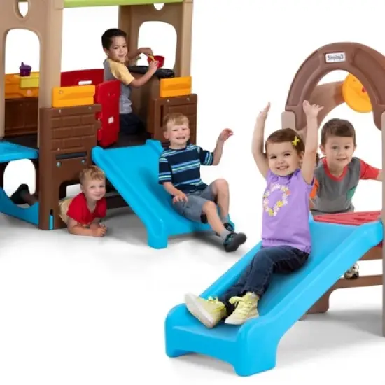 Simplay3 Young Explorers Indoor / Outdoor 4 Piece Modular Play System (4 Boxes) Dome Climber image {7}