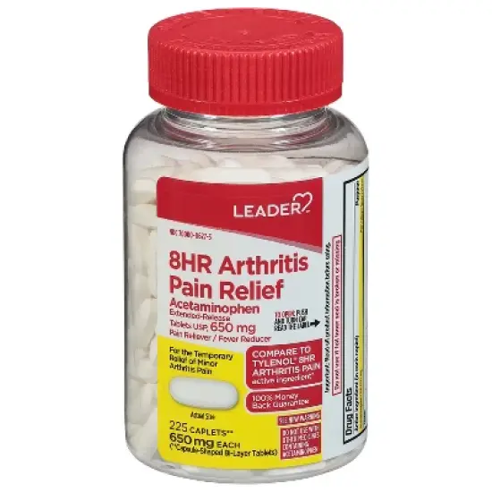 Leader 650 mg 8 Hour Arthritis Pain Relief 225 Caplets image {9}