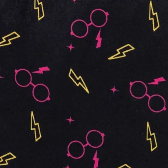 Harry Potter Gryffindor Hufflepuff Girls Zip Up French Terry Hoodie T-Shirt & Leggings 3 Pc Outfit Set Toddler to Big Kid  image {4}