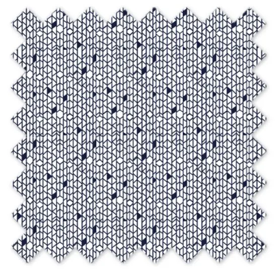 Bacati - Olivia Coral Navy 3 pc Crib Bedding Set image {7}