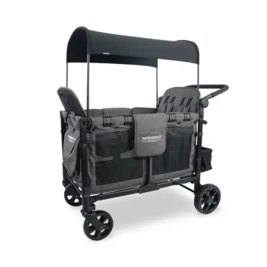 WONDERFOLD W4 Elite Quad Folding Stroller Wagon image {10}