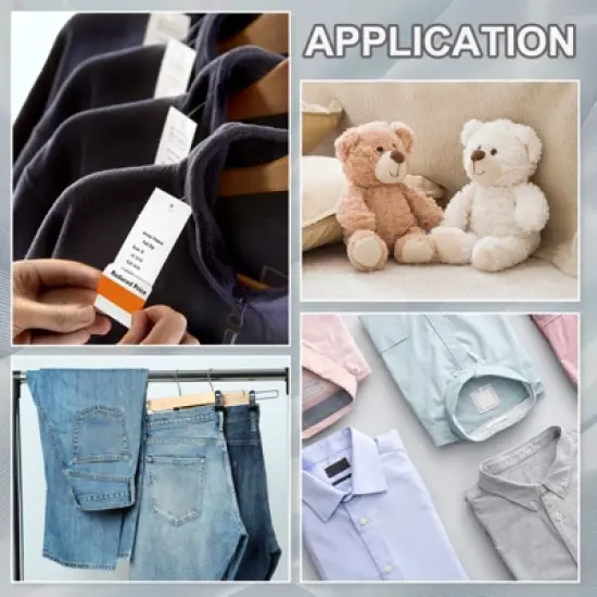 Unique Bargains Plastic Mini Stitch Gun Fasteners for Clothing Fixer Tag 1500 Pcs image {3}