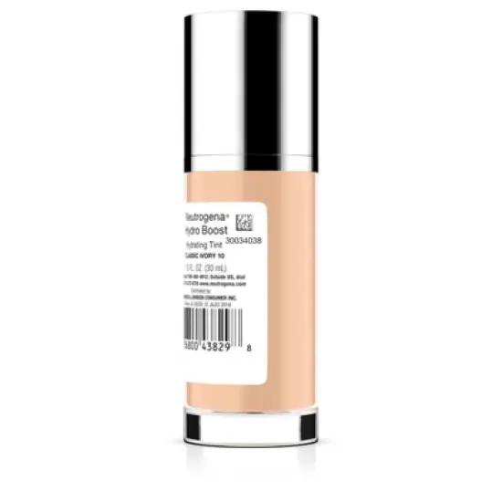 Neutrogena Hydro Boost Hydrating Tint Foundation with Hyaluronic Acid - 1 fl oz image {4}