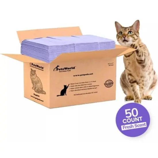 PetsWorld Breeze Compatible Cat Litter Pads image {6}