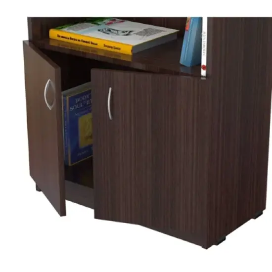63" Bookcase Espresso - Inval image {2}