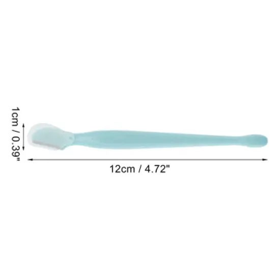 Unique Bargains Straight Handle Mini Type Eyebrow Trimmer 1 Pc image {1}