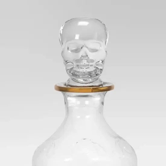 33.82oz Glass Skull Beverage Carafe - Threshold&trade; image {2}