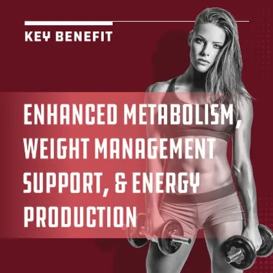 Weight Burner Capsules, Enhanced Metabolism, Weight Management Support & Energy Production Supplement, Nature's Craft, 60ct image {4}