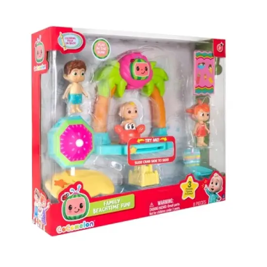 CoComelon Family Beach Time Fun Playset image {14}
